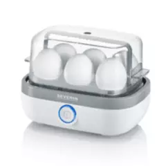 SEVERIN - Hervidor de huevos blanco BPA FREE