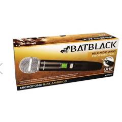 BATBLACK - Microfono inalambrico profesional UHF BATBLACK BT-PTU72