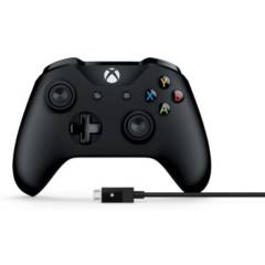 Mando Gamer Xbox One Wireless inalámbrico Black + Cable 4N6-00001