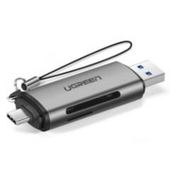 Ugreen Lector OTG 2-in-1 USB-C Card Reader SD, Micro SD - 50706