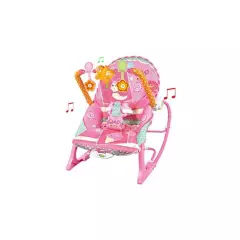 IBABY - Ibaby - silla mecedora vibradora musical crece conmigo rosado