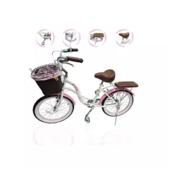 MASTER - Bicicleta Campera para Niños «VINTAGE» Pink