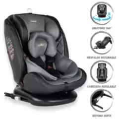 INFANTI - Silla de Auto para Bebé »GIRO 360º» Gray