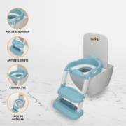 Asiento Adaptador para Inodoro Infantil Azul Dreambaby DREAM BABY