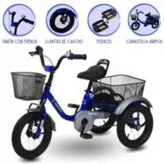 BABYGO - Triciclo chavo cadena