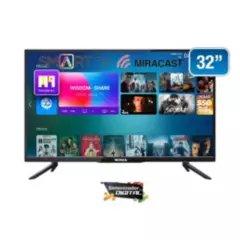 WINIA - Televisor Led 32 HD Smart L32V750BASW – Negro