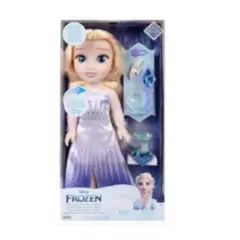 FROZEN - Muñeca Elsa Frozen 2 Disney Musical Clasica 38cm musical