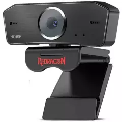 REDRAGON - Cámara Web Webcam Hitman GW800 1080p FHD