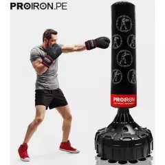 PROIRON - Saco de boxeo instructivo punch bag de pie PROIRON