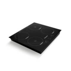 FINEZZA - Cocina de inducción FINEZZA FZ-318IN4 de 4 hornillas – Negro