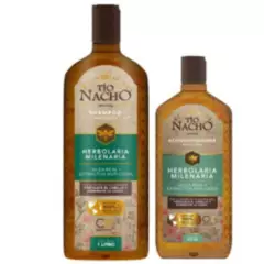 TIO NACHO - Tio Nacho Shampoo 1L + Acondicionador Herbolaría Anticaída 415 ml