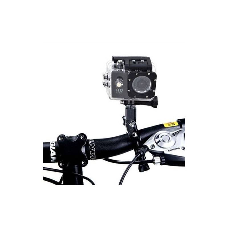  Amcrest GO Cámara de acción deportiva 4K con lente de 16 MP,  cámara sumergible y resistente al agua, cámara deportiva WiFi de gran  angular de 170 ° con mando a distancia