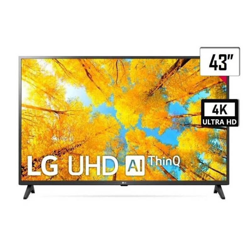 LG - Televisor Lg 43 Uhd 4k Smart Tv Bluetooth Webos 6.0 - 2021 43up7500psf