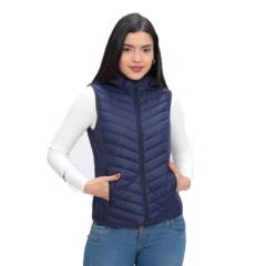 GENERICO - Chaleco Impermeable para Mujer - color azul Marino