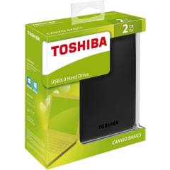 TOSHIBA - DISCO DURO TOSHIBA 2TB  EXTERNO CANVIO BASIC 3.0