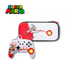 Control Mando para Nintendo Switch Super Mario con Funda