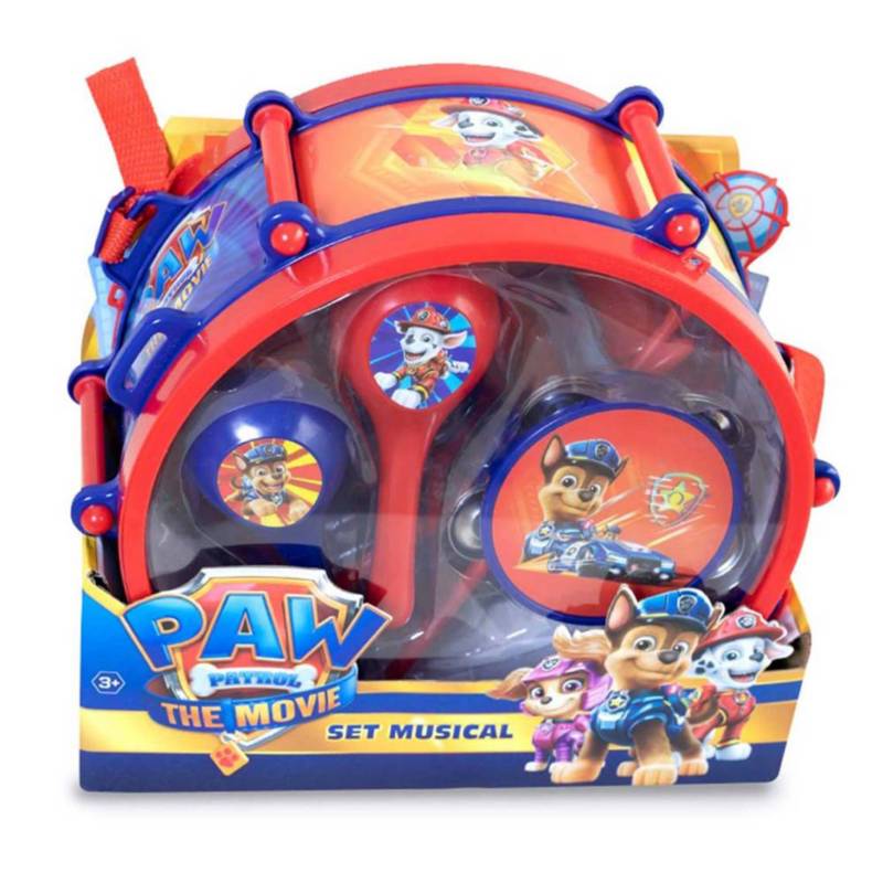 Tambor Infantil Patrulla Canina Paw Patrol Nickelodeon, oferta LOi.