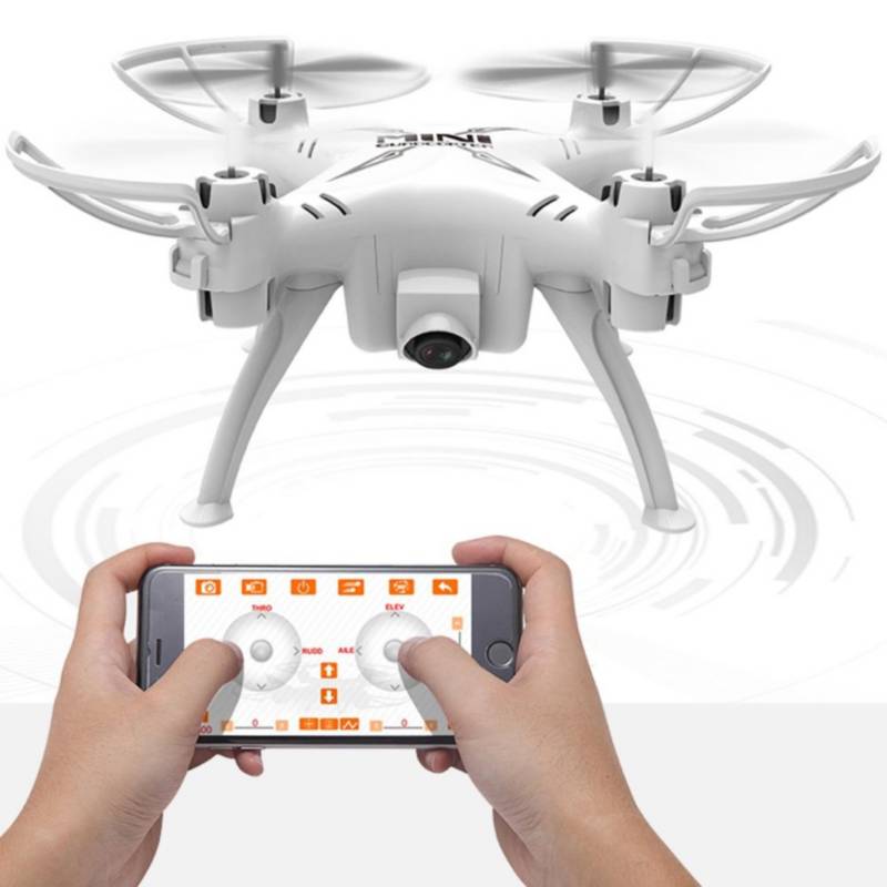 ITELSISTEM - Mini Drone Tk 106 Rhw  Blanco Itelsistem Wifi + control