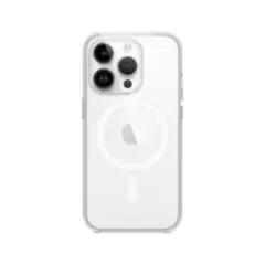 GENERICO - Case Compatible con iPhone 14 Pro Transparente con Carga Magnética