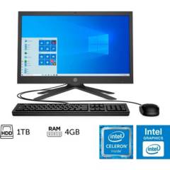 All in One HP FHD de 20.7" Intel Celeron J4025 Ram 4GB / HDD 1TB - 21-B0002LA