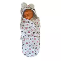 MPROPIA - Manta de algodón Swaddle para bebé Mi cigueña niña