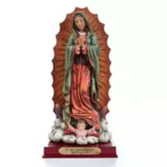 SANTINI - Figura Religiosa Virgen de Guadalupe Santa 21 CM