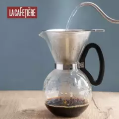 LA CAFETIERE - Cafetera de goteo con filtro de acero inoxidabl