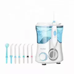 TECH CARE - Irrigador Dental Limpieza Bucal + 10 modos + 7 boquillas