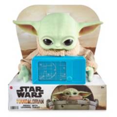 MATTEL - Mattel Star Wars Mandalorian - Baby Yoda Grogu Peluche 30cm con Sonido
