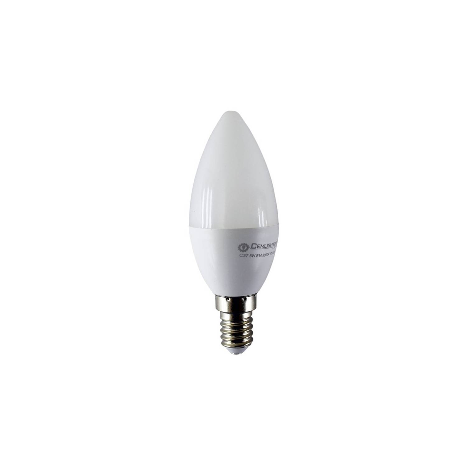 Lámpara LED Vela E14 5W Luz Fria — Serlux