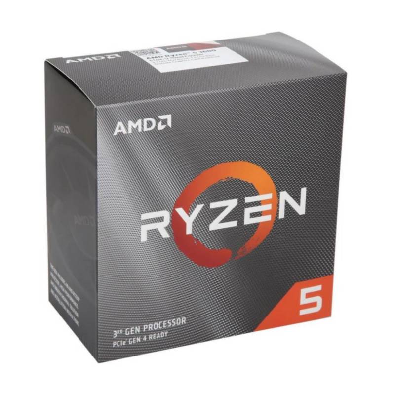 AMD - Procesador amd ryzen 5 3600 socket am4