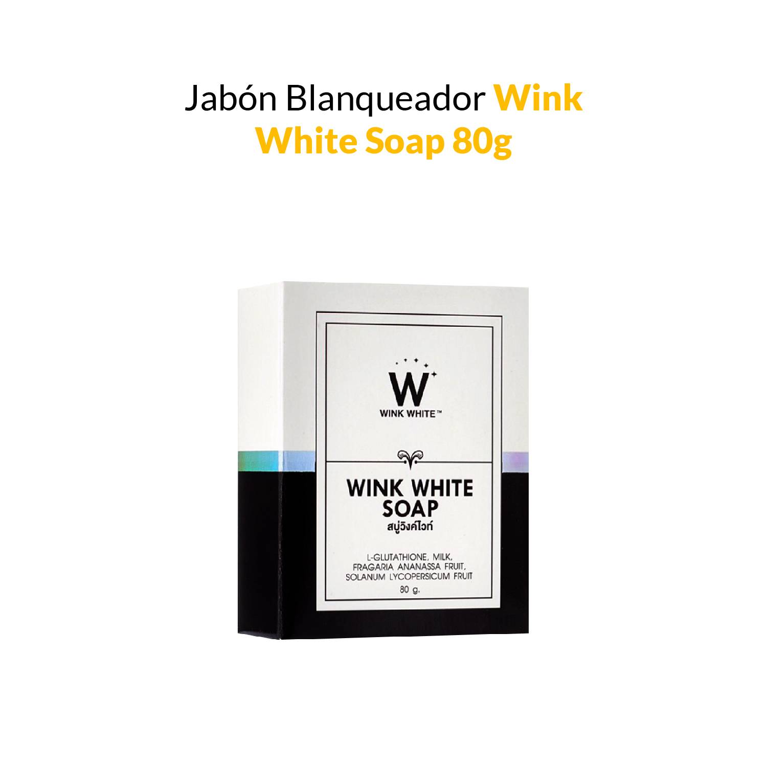 disfraz kiwi Acorazado Jabón Blanqueador Wink White Soap. GENERICO | falabella.com