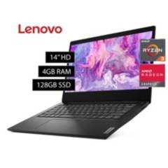 LENOVO - Laptop Lenovo Ideapad 3 14" HD AMD Ryzen 3 3250U 4GB- 128GB SSD 81W000DVLM