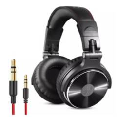 AUDIFONOS/ AUDICULARES - ONEODIO PRO 10 BLACK WIRED HEADPHONES