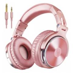 AUDIFONOS/ AUDICULARES - ONEODIO PRO 10 ROSE GOLD WIRED HEADPHONE