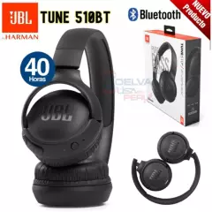 JBL - Audífono Bluetooth Premium JBL Tune 510BT Inalámbricos Viajero - Negro