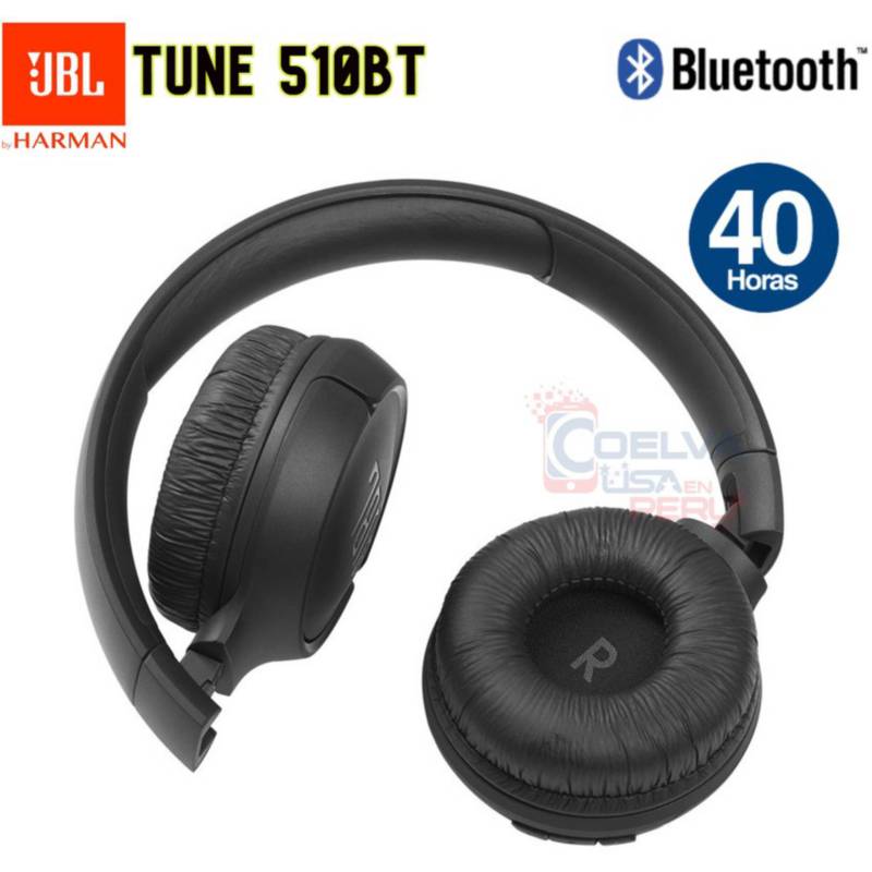 Auricular Bluetooth JBL Tune 510BT Negro