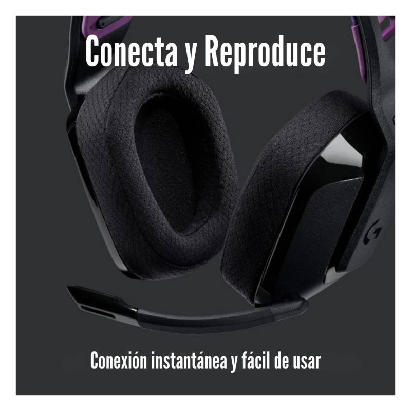 Logitech G535 auriculares inalámbricos Lightspeed (negro)