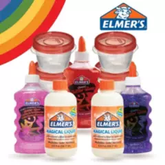 ELMERS - Kit Para Hacer Slime Rainbow x9 Piezas