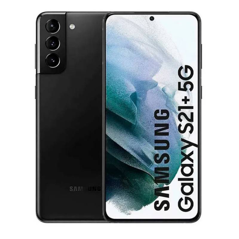 SAMSUNG - Samsung S21 Plus 5G 128GB 8GB Negro  REACONDICIONADO.