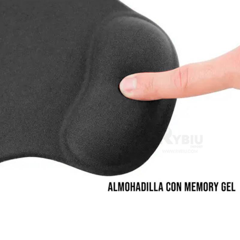 PAD MOUSE SENCILLO PLANO SIN GEL COLOR NEGRO – Tienda MYFIMPORT