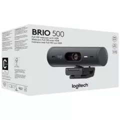 LOGITECH - Webcam Logitech Brio 500 Full HD 1080p Negro