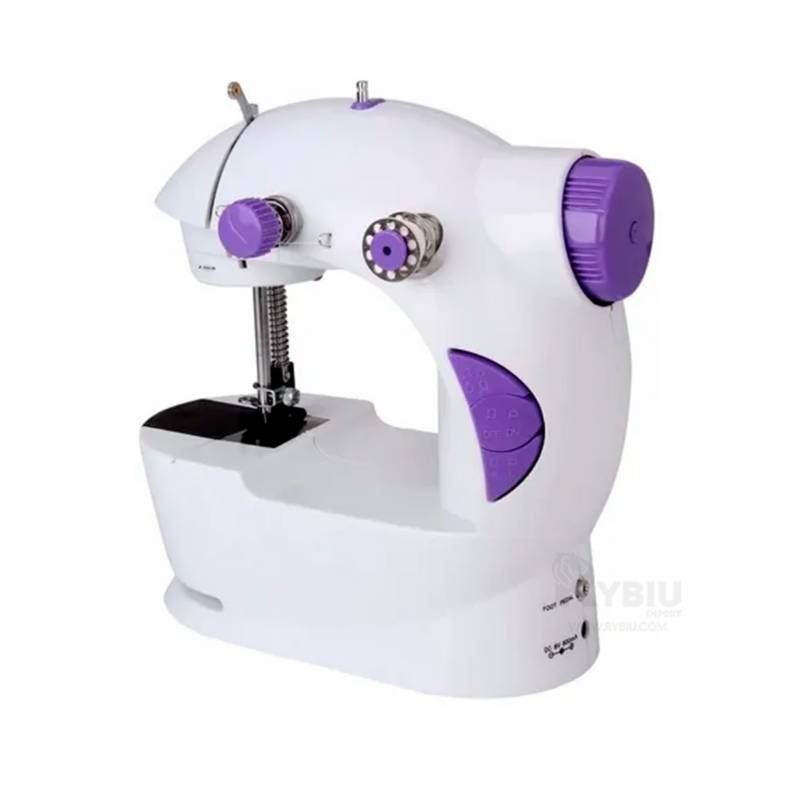 Mini Maquina de Coser Electronica con Mesa de Apoyo Blanco GENERICO