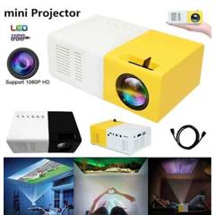 OEM - Mini Proyector Multimedia Portátil 1080P LED AV VGA HDMI USB SD