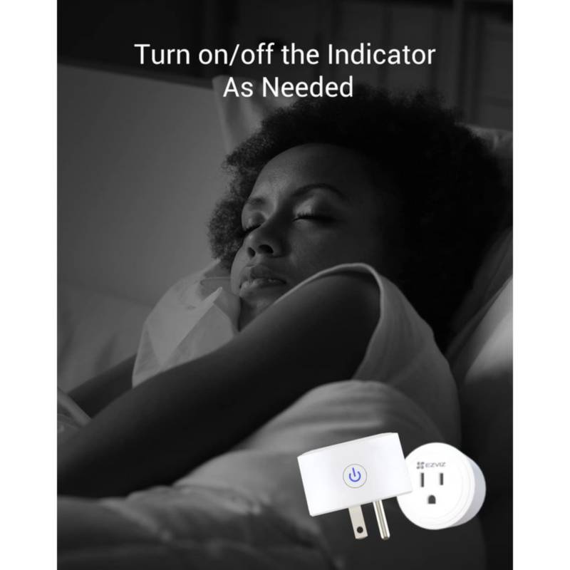 Enchufe Inteligente Ezviz, Wi-Fi, Control a través de la Apl
