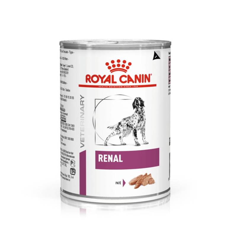ROYAL CANIN - Lata Royal Canin Renal para Perros 410 gr x 12 und