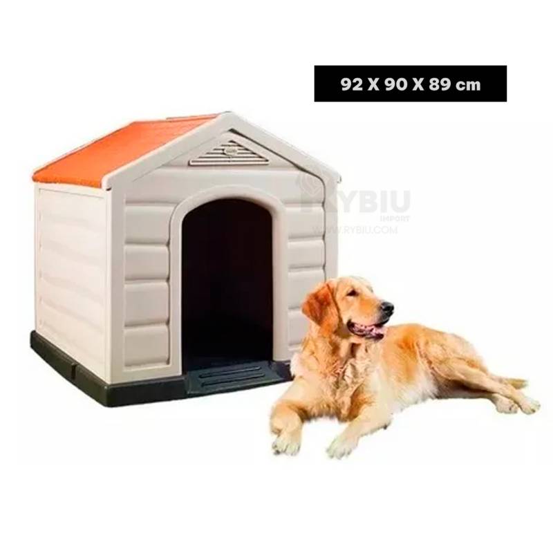 Casa para Perros de Raza Grande Beige GENERICA 