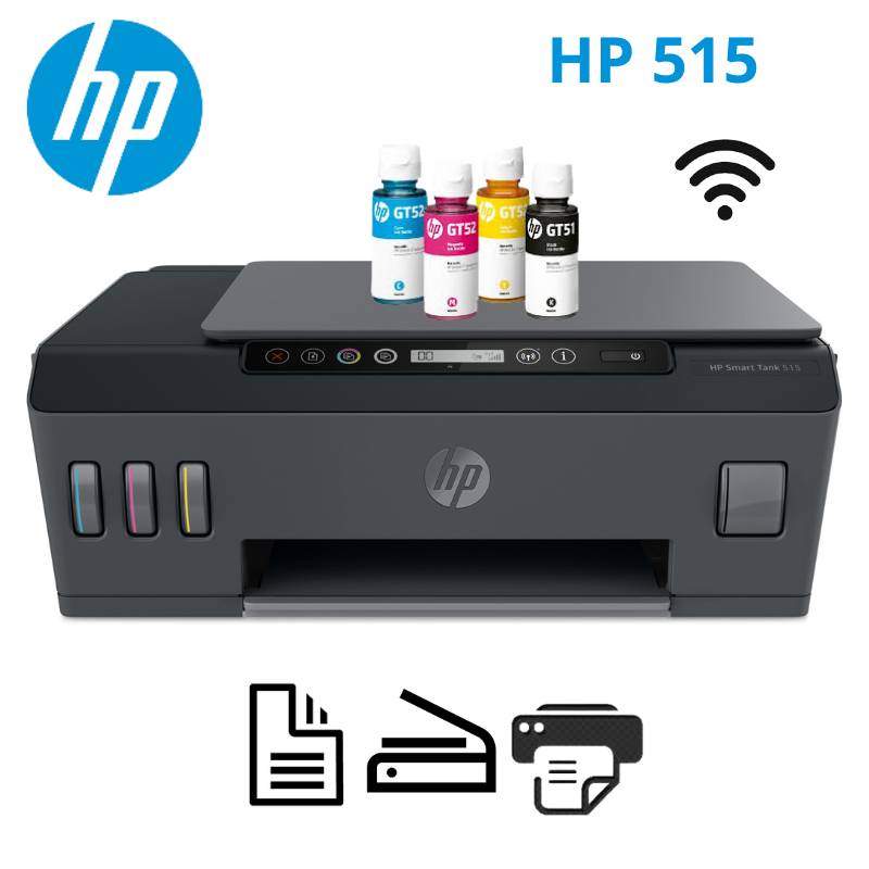 IMPRESORA Multifuncional HP Smart Tank 515 WIFI