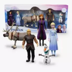 FROZEN - Set De Figuras Articulables Frozen II Disney