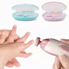 GENERICO - Set de Pulidor de Unas de Bebes Set de Manicura Rosa